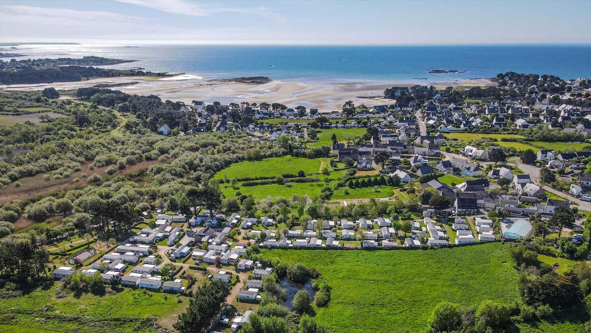 Camping Le Dolmen, Carnac, Morbihan Exteriör bild